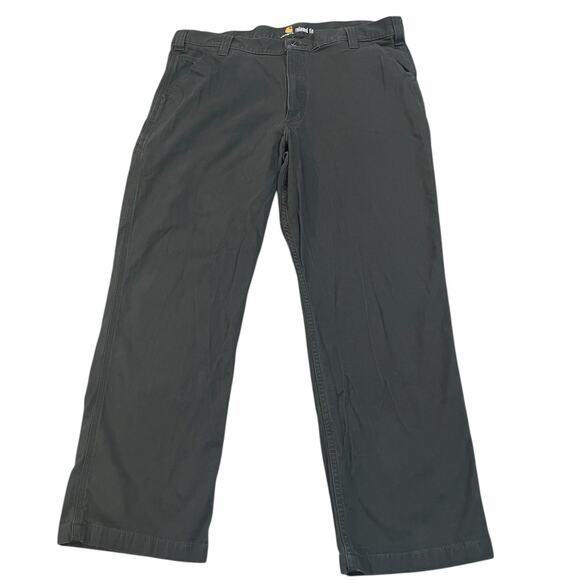 Carhartt Other - Carhartt Mens Relaxed Straight Rigby Dungaree Pants 40x30 Gravel Gray Workwear